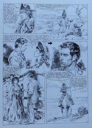 Paolo Eleuteri Serpieri - L'homme médecine - "La règle du jeu" - planche 6 - Comic Strip