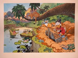 Federico Bertolucci - Picsou Magazine #564 - wraparound couverture - Couverture originale