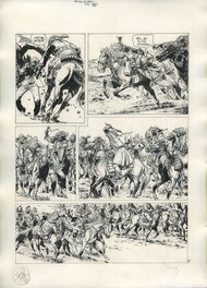 Franz - 1980 - Lester Cockney, "Les fous de Kaboul" - Planche originale