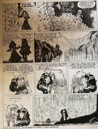 Comic Strip - Philippe Luguy, planche originale, Percevan, "le Huitième Royaume".