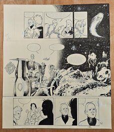 Fabrice Lebeault - Spirou FONDATION Z - PLANCHE 36 - Planche originale