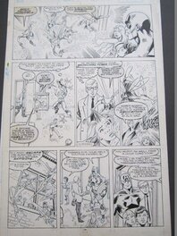 Mark Bagley - Planche originale captain america / mark bagley - Planche originale