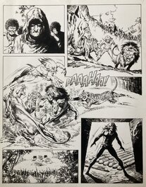 Romero - 1976 - Rahan (inédit) - Planche originale