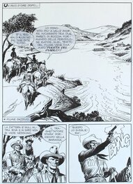 José Ortiz - Ortiz, Tex#540, Puerta del diablo, planche n°51, 2005. - Comic Strip