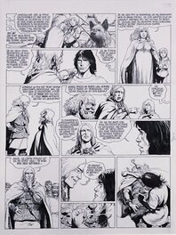 Grzegorz Rosinski - Planche Originale Thorgal - Tome 16 : Louve - Planche originale