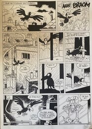 André Taymans - André Taymans, planche originale, "Les Nouvelles Aventures de Sybilline'. - Comic Strip