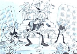 Richard Di Martino - Metallica - Original Illustration