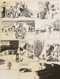 Franz - Franz, planche originale, Hannah, "le Secret des MacKenna". - Planche originale