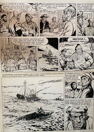 Jean-François Charles - Jean-François Charles, planche originale, "Le Bal du Rat Mort". - Comic Strip
