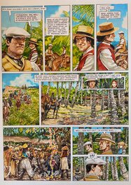 Michel Faure - Michel Faure, planche originale, Samsara. - Comic Strip