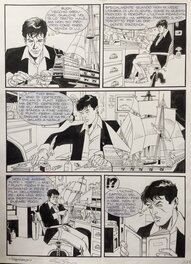 Giuseppe Montanari - Montanari & Grassani, Dylan Dog Maxi#6, Futuro Imperfetto, planche n°3, 2002. - Planche originale