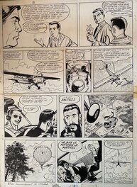 Comic Strip - Piroton, planche originale, Michel et thierry.