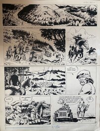 Claude Auclair - Claude Auclair, planche originale, Jason Muller. - Comic Strip