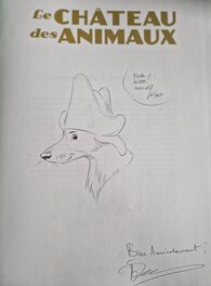 Dédicace de Delep dans le château des animaux tome 2