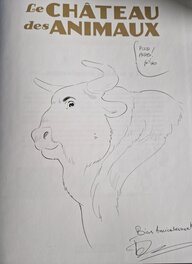 Dédicace de Delep dans le château des animaux tome 3