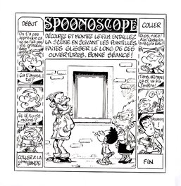 Simon Léturgie - Spoon & White Spoonoscope - Planche originale