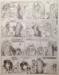 Philippe Luguy - Philippe Luguy, planche originale, "La Magicienne des Eaux Profondes". - Comic Strip