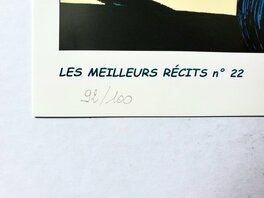 Numéroté : 92/100 Numéroté : 92/100