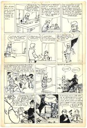 Jean-Marie Brouyère - Félix "Une tête doit tomber" planche 10 (Samedi Jeunesse) - Comic Strip