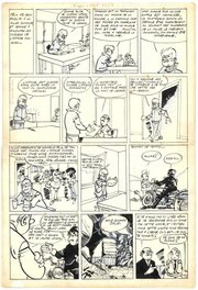 Planche originale - Félix "Une tête doit tomber" planche 10 (Samedi Jeunesse)