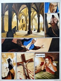 Eric Lenaerts - planche originale couleur directe - Comic Strip