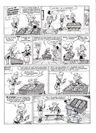Simon Léturgie - Les profs, gag boulanger - Comic Strip