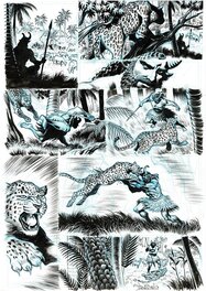 Pierre Taranzano - Enkidu et la panthère - Comic Strip