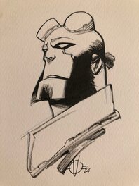 Olivier Vatine - Hellboy - Comic Strip