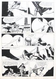 Attilio Micheluzzi - Johnny Focus - Il Popolo della Montagna - Original Illustration