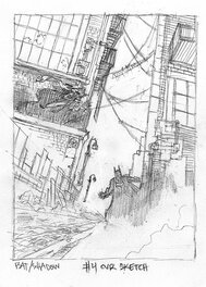 Tim Sale - Batman Shadow Cover Prelim - Couverture originale