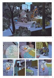 Federico Bertolucci - Les Vacances de Donald - Planche originale