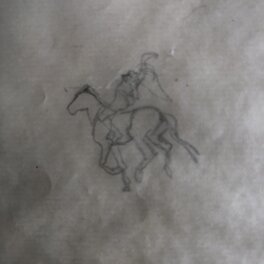 Détail premier dessin. Détail premier dessin.