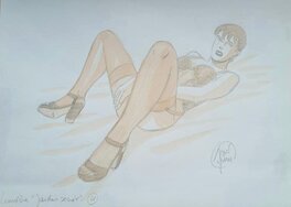 André Taymans - Caroline Baldwin - Planche originale