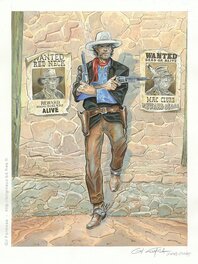 Gil Formosa - BLUEBERRY - Josey Wales - Original Illustration