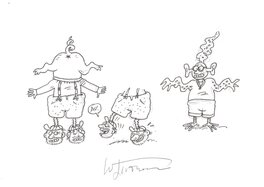 Willy Linthout - Ontwerpen Urbanus: De Vuilnisheld - Comic Strip