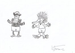 Willy Linthout - Ontwerpen Urbanus: De Vuilnisheld - Comic Strip