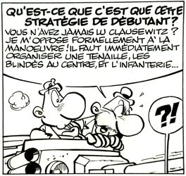 Achille Talon - Michel Greg - Le Quadrumane Optimiste - planche originale - comic art g1 Achille Talon - Michel Greg - Le Quadrumane Optimiste - planche originale - comic art g1