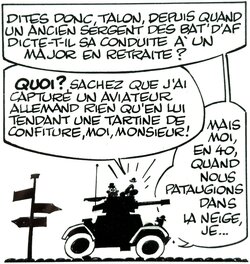 Achille Talon - Michel Greg - Le Quadrumane Optimiste - planche originale - comic art h1 Achille Talon - Michel Greg - Le Quadrumane Optimiste - planche originale - comic art h1