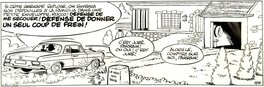 Achille Talon - Michel Greg - Le Quadrumane Optimiste - planche originale - comic art i1 Achille Talon - Michel Greg - Le Quadrumane Optimiste - planche originale - comic art i1