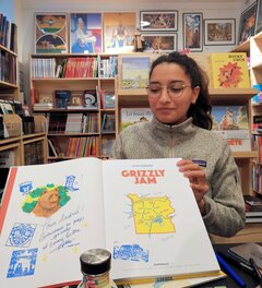 Alice Chemama en dédicace