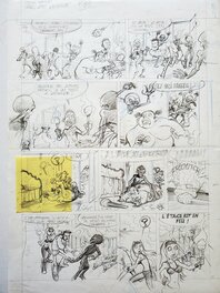 Richard Di Martino - OUTRE TOMBE   T1 MAMAN EST REVENUE - Original art
