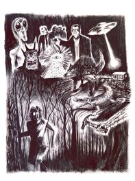 Johann Guyot - Evil one - Illustration originale