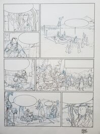 Virginie Augustin - ALIM LE TANNEUR - Planche originale