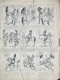 Henri De Sta - Un pari bien gagné - Planche originale