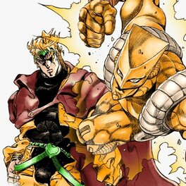 Dio and the World from the manga