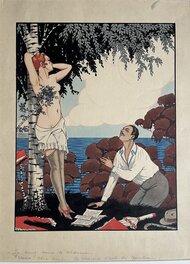 Fernand Couderc - Je suis sous le charme... - Illustration originale
