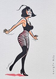 Sergio Meliá - Hypocrite - Illustration originale
