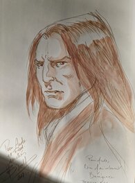 Dédicace de Swolfs dans " Le prince de la nuit " Tome 7