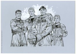 Gil Formosa - Buck DANNY Commission - Original Illustration