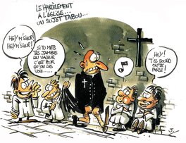 johann Guyot - Harcelement - Illustration originale